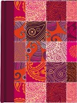 B6 notitieboekje
linnen rug
'patchwork'